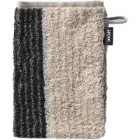 JOOP! Waschhandschuh JOOP "Waschlappen Signature 1er Pack" Gr. S, grau, B:16cm, Obermaterial: 100% Baumwolle CO., Handtücher, Waschhandschuh