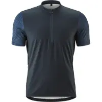 Gonso Adventure Jersey Halfzip M Männer Herren Kurzarm-Radshirt mit 1/2-Zip - S - outerspace