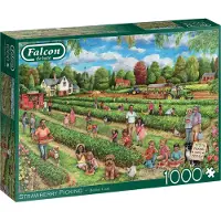 Jumbo Falcon de luxe Falcon - Strawberry Picking (1000 Teile), 1000 Stück(e), Menschen, 12 Jahr(e)