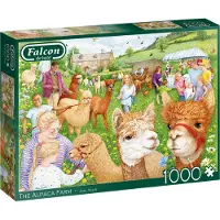 Sonstige Verlage Falcon de luxe Falcon - The Alpaca Farm (1000 Teile), 1000 Stück(e), Tiere, 12 Jahr(e)
