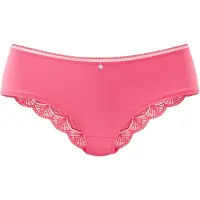 s.Oliver Panty "Pauline", Damen, Gr. 44/46, Spitze, orange (koralle), Spitze, Obermaterial: 81% Polyamid, 19% Elasthan, Unterhosen Panty, aus feiner Spitze und weichem Microtouch-Material