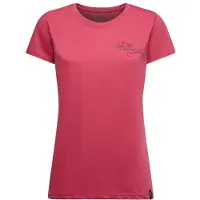 La Sportiva - Women's Climb Flower T-Shirt - T-Shirt Gr XL rosa/rot