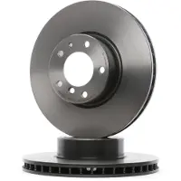 Brembo Bremsscheibe 09.5579.21, vorne, belüftet, hochkarbonisiert, 1 Stück
