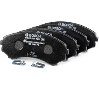 Bosch Bremsbelagsatz, Scheibenbremse 0986424709 für MITSUBISHI MAZDA
