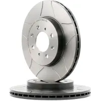 Brembo Bremsscheibe 09.5509.75, vorne, geschlitzt, belüftet, 1 Stück