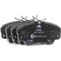 Ate Bremsbelagsatz, Scheibenbremse 13046028152 für VAUXHALL