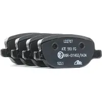 Ate Bremsbelagsatz, Scheibenbremse 13047027072 für FIAT