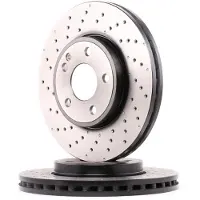 TRW Bremsscheibe df6262s 295mm 28mm für MERCEDES-BENZ