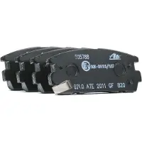 Ate Bremsbelagsatz, Scheibenbremse 13046057882 für VAUXHALL CHEVROLET HYUNDAI