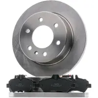 MAPCO Bremsensatz, Scheibenbremse 47918 Hinterachse voll 298mm 20,2mm für MERCEDES-BENZ VW VAG