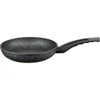 Elo Stahlwaren Granit Evolution, Allzweckpfanne, Schwarz, Aluminium, Keramik, Gas, Halogen, Induktion, Versiegelte Platte, 24 cm