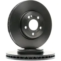 Brembo Bremsscheibe 09.E022.11, vorne, belüftet, hochkarbonisiert, 1 Stück