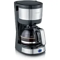 Severin KA 4819, Filterkaffeemaschine, Gemahlener Kaffee, 750 W, Schwarz, Edelstahl