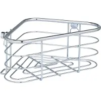 Wenko Badregal "Trestina", silber (silberfarben), B:25cm H:10,5cm T:16,5cm, Edelstahl, Regale, Badregal, Eckablage aus Edelstahl