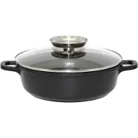Elo Aluguss-Backform mit Glasdeckel und Aromagriff Ø 32 cm ELO19632
