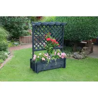 Promadino Spalier Pergola mit Pflanzkasten, BxTxH: 102x65x140 cm