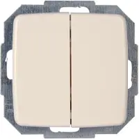 Kopp 585317085 RIVO - Wechsel/Wechselschalter, Farbe: weiß
