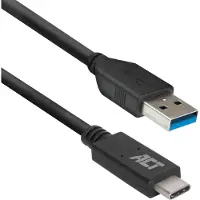 ACT USB 3.2 Gen1 Verbindungskabel A-Stecker - C-Stecker 2 Meter AC7417