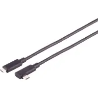 S-Impuls S-Conn USB-Kabel 30-42055, USB 3.1, 5 m, optisch, C Stecker / C Stecker, abgewinkelt