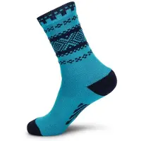 Dale of Norway - Cortina Socks - Merinosocken Gr L - 43-46 türkis
