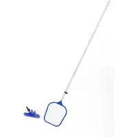 Bestway Flowclear Poolpflege Komplett-Set für Poolgrößen bis 396 cm