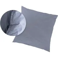 PRIMERA Kissenbezüge "Kissenbezüge »Stone Washed«, (2 Stück)", blau, B:40cm L:40cm, Renforcé, Obermaterial: 100% Baumwolle, Kissenbezüge, Kissenbezüge, mit Stone-Washed Optik