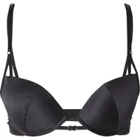 Triumph Push-up-BH "Crazy Stupid Love", Damen, Gr. 85, Cup C, schwarz, Mesh, Spitze, Satin, Obermaterial: 100% Polyamid, BHs Push-up-BH, Spitze, Stretch-Satin an den Cups, federleichte Cups, Mesh