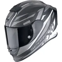 Scorpion EXO-R1 Evo Carbon Air Runner Schwarz Weiß Integralhelm Größe L