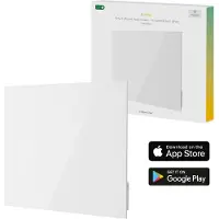 Hombli HBIR-0309, Infrarot-Heizlüfter, IP24, Drinnen, Wand, Weiß, Glas