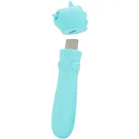 Unihorn USB Bullet Vibrator mit Klitorisstimulator Mount'n Peak 11.5 cm