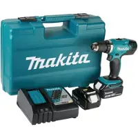 Makita DDF487RTJ Akku Bohrschrauber Bl 18V Li-Ion Lxt