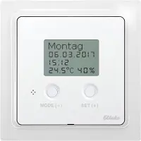 Eltako BUTH55ED/12V DC-wg Bus-Uhren-Thermo-Hygrostat Aufputz