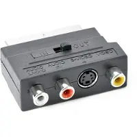 Gembird CCV-4415, SCART (21-pin), 3 x RCA + S-Video, Männlich, Weiblich, 50 mm, 55 mm