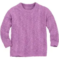 Disana - Kid's Leinen-Pullover - Pullover Gr 110/116 lila