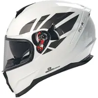 Gari G80 Fly-r Integralhelm Weiß M Weiß M