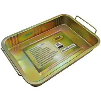 JBM Stahl Tablett Für Flüssigkeiten 23l