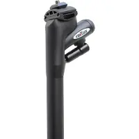 Interlock Sattelstütze mit integriertem Fahrradschloss universal, Farbe:Schwarz 27.2 mm