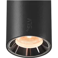 SLV 1006764 NUMINOS XS 48V TRACK, DALI, Pendelleuchte, schwarz, chrom, 8.7W, 650lm, 2700K, CRI90, 40