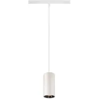 SLV 1006824 NUMINOS S 48V TRACK, DALI, Pendelleuchte, weiß / chrom, 16 W, 960 lm, 2700 K, CRI 90, 20°