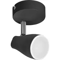 Ledvance Pear LED-Anbauspot GU10 1-flammig schwarz