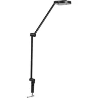 Ledvance SUN@HOME PANAN DESK DISC CLIP Schreibtischleuchte, schwarz, 15W, 1200lm, regulierbares Weißlicht (2200K bis 5000K), dimmbar, passt das Licht automatisch dem Biorhythmus an, IP20