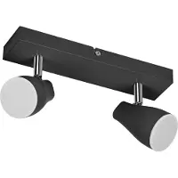 Ledvance Pear LED-Anbauspot GU10 2-flammig schwarz