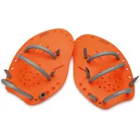 Zoggs Orangefarbene Matrix Handpaddel