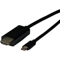 EFB Elektronik EFB EBUSBC-HDMI-4K30K.2 USB Typ-C - HDMI Kabel, USB Typ-C Stecker - HDMI Stecker, 4K@30Hz, 2m EBUSBCHDMI4K30K2