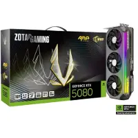 Zotac GAMING GeForce RTX 5080 AMP Extreme INFINITY Grafikkarte - 16 GB GDDR7, 256-Bit, PCIe 5.0, 2670 MHz Boost, ARGB, DLSS 4