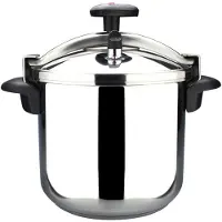 Magefesa Star 10.5 Qt, 10 l, Keramik, Gas, Halogen, Induktion, Versiegelte Platte, Schwarz, Edelstahl, Edelstahl, 1 Stück(e)