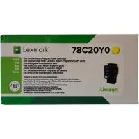 Lexmark 782Y (78C20Y0) - Gelb - Toner