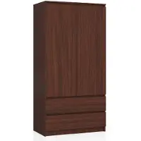 Akord Kleiderschrank Wenge 90X51X180 Cm