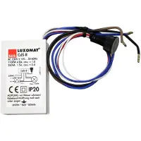 B.E.G. 92365 Dämmerungsschalter Einbau schwarz IP54 1Kanal CdS-R
