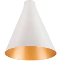 SLV 1007531 LALU CONE 15, Leuchtenschirm, Mix&Match, H:17 cm, weiß